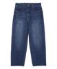 IL CORSO Curved Wide Denim Pants Blue