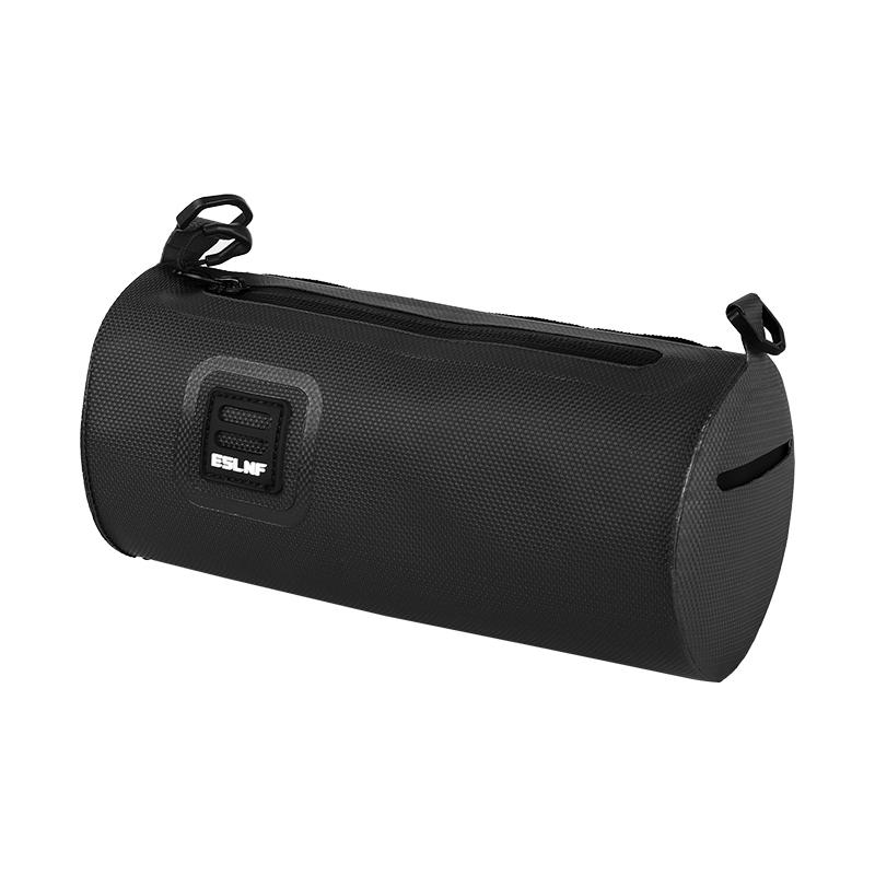 ESLNF Waterproof Casual Bicycle Handlebar Bag Portable Front Bike Storage Pouch for Cycling чёрный