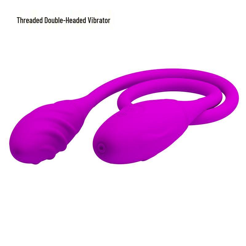 Doppelköpfiger 60cm Vibrator mit starkem, leisem Motor für Frauen