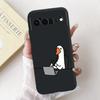 Fashion Painting Phone Case For Google Pixel 6 Pro 6a Black Silicone Soft Cover For Google Pixel6 Pixel6a 6Pro Cases Bumpers