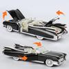 1/24 Cadillac Eldorado Vintage Retro Spielzeug für Kinder Diecast Metall Miniaturmodell Rückzugsantrieb Sound & Licht Sammlung Geschenk Jungen