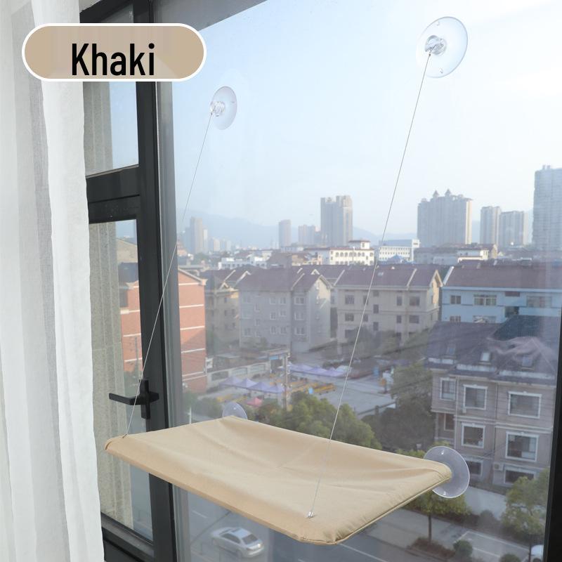 Removable, Washable Cat Hammock with Suction Cups - Perfect for All Seasons