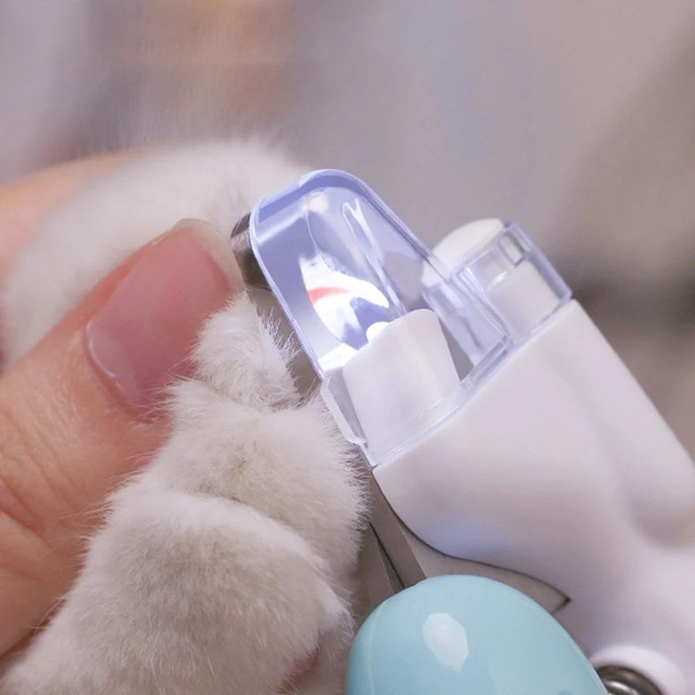 Professional Pet Nail Clippers With Led Light Pet Claw Grooming Scissors For Dogs Cats Small Animals Paw Nail Trimmer Pet Supply