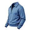 Men S Casual Plus Size Half Zip Long Sleeve Sweatshirt