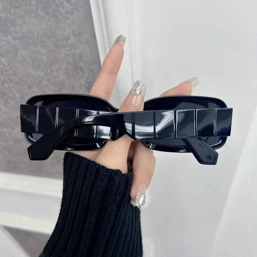 Fashion Women Sunglasses Men Square Vintage Big Frame Sun Glasses Stylish Mirror Black Retro Oculos