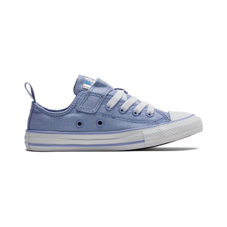Converse All Star 1V Low Top Kids Canvas Shoes Blue Children Aged 3 7 Years Old A03589C