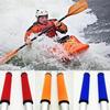 2pcs 19.5cm Soft Diving Fabric Canoe Paddle Grips Accessories (blue)