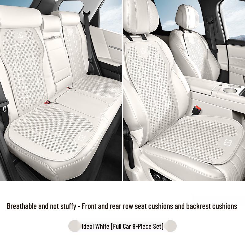 Zeekr Ultra-thin Breathable Seat Cushion: Universal Fit for Models 001/007/009/7X/X/MIX, All-Season Comfort
