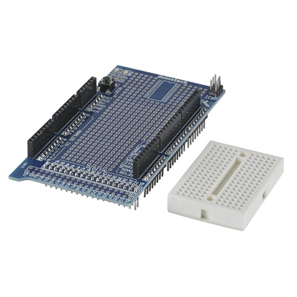 

Мега-прототип Shield с макетной платой для Arduino