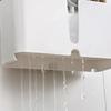 Bathroom Rack Faucet Storage Toothbrush Holder Toothbrush Shaver Organizer Hanging Toothbrush Toothpaste