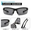 [FEISEDY] Sports Sunglasses, UV Protection, Mirror Lenses, Half-Rim, 4 Colors, for Cycling, Motorcycling, Tennis, PC, UV400, Unisex, B1674
