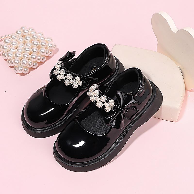Nuova Moda Autunnale Versatili Scarpe da Ragazza in Pelle Morbida Comode Stile Britannico