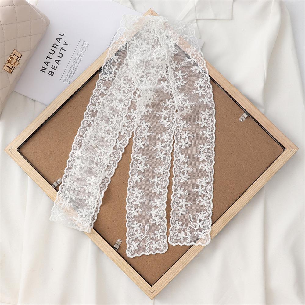 

Long Designer Neckerchief Soft Fashion Accessory Versatile Skinny Hair Band for Fashion Styling 12