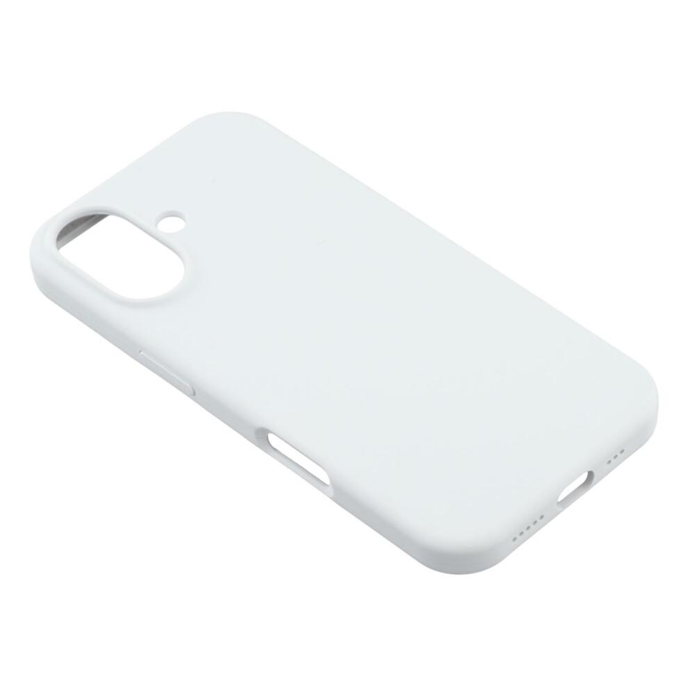 (iPhone 17, White) For iPhone 17 Case Solid Silicone Shockproof Phone Back Cover