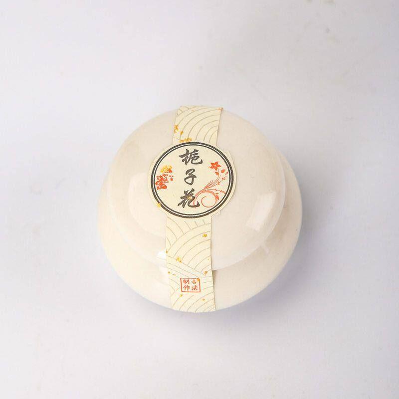 Traditional Incense Balm with Agarwood, Sandalwood, Agarwood Incense, Ambergris, and Goose Pear Incense, Fresh and High-End Fragrance Balm Gardenia 10g
