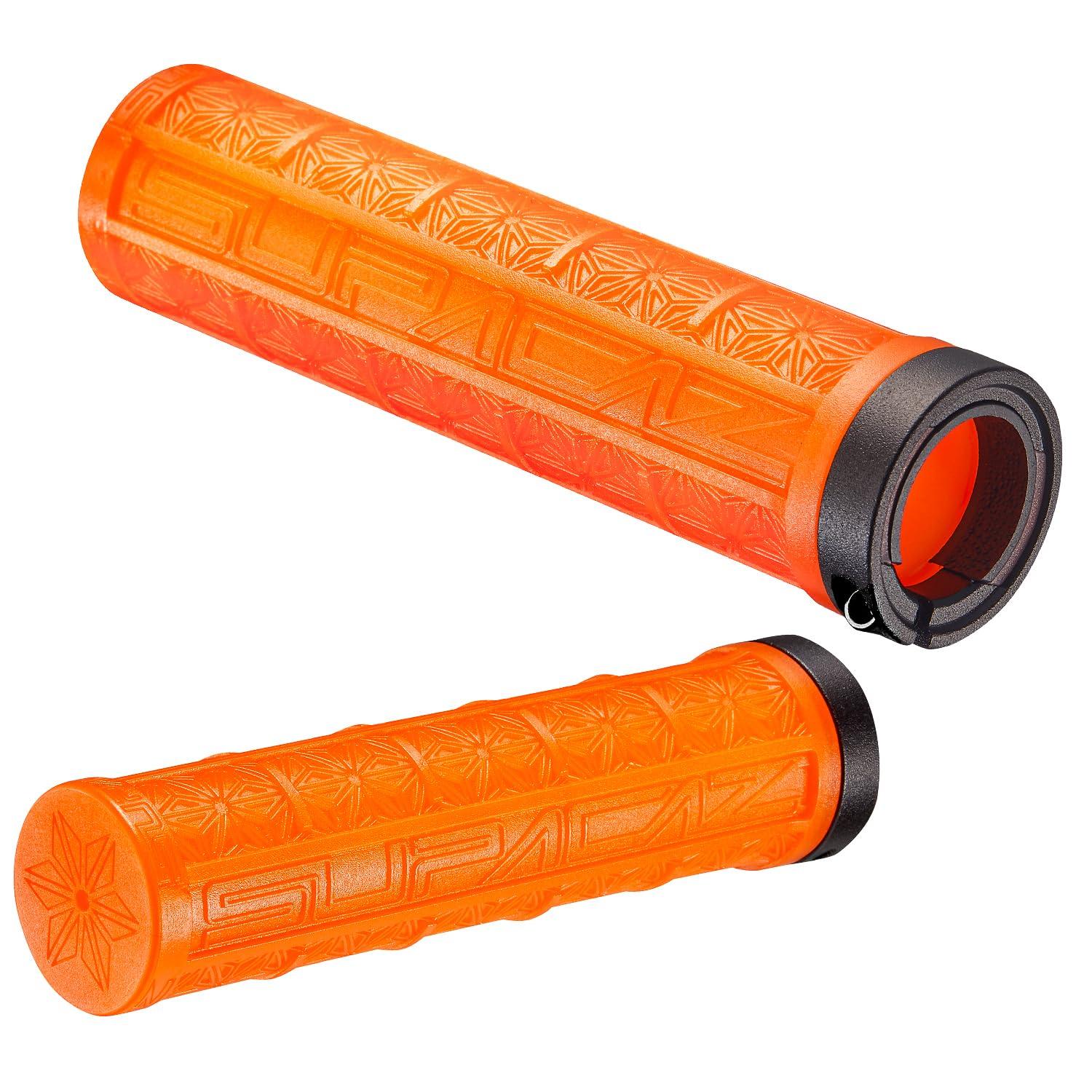 

Supacaz Cycling Grips Grizips Neon Orange - -