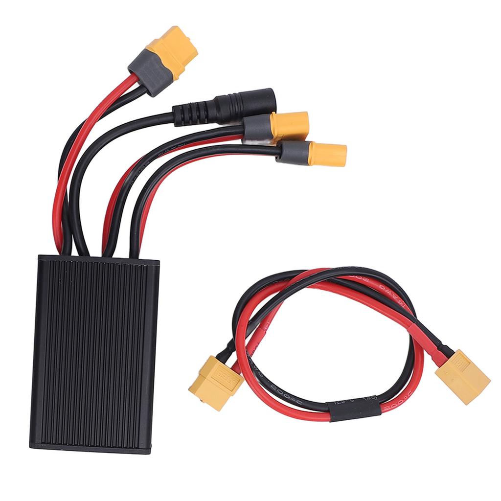 Double Battery Pack Balance Discharger 20V-72V Dual Battery Pack Switch Balancer 40A with Charging P