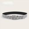 New Korean White Floral Lace Waist Belt Adjustable All-match Fashion Waistband for Women Waist Belts Strap Decor Accessories