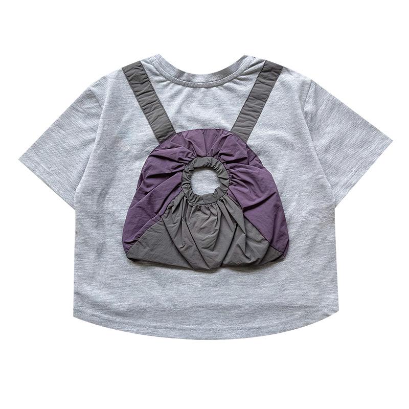 2026 Stylish Boys Cool Short Sleeve Summer T-shirt 100 cm