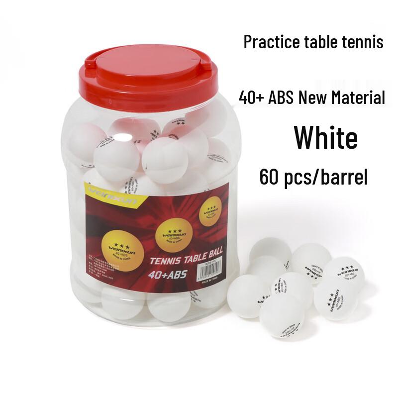 Yibei New Material Training Ping Pong Balls