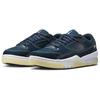 New Jordan FLIGHT COURT Abrasion Resistant Low Top Vintage Basketball Shoes Women's Blue White IH4489-451