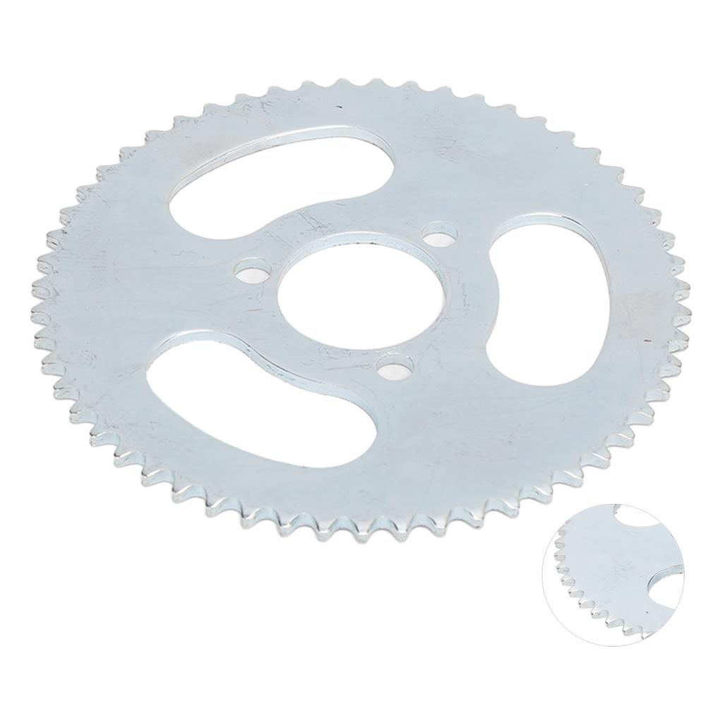 55 Tooth Sprocket 3 Mounting Hole Fit for 47CC 39CC 2 Stroke Pocket Bike Gas Scooter Dirt Bike 25 Chain