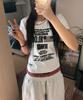 Ssobi Uu Semi-Crop Short Sleeve T-Shirt [White]