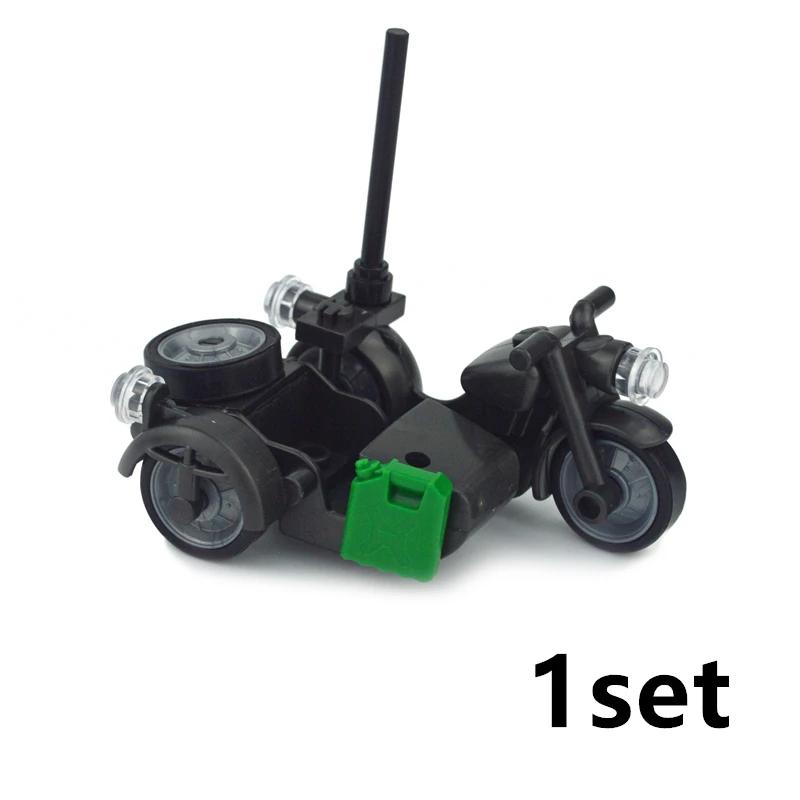 Ww2 Militare Swat Suv Auto Blocchi da Costruzione Moto da Cross Veicolo Soldati Set Moto Esercito Accessori Militari Giocattolo a Mattoncini
