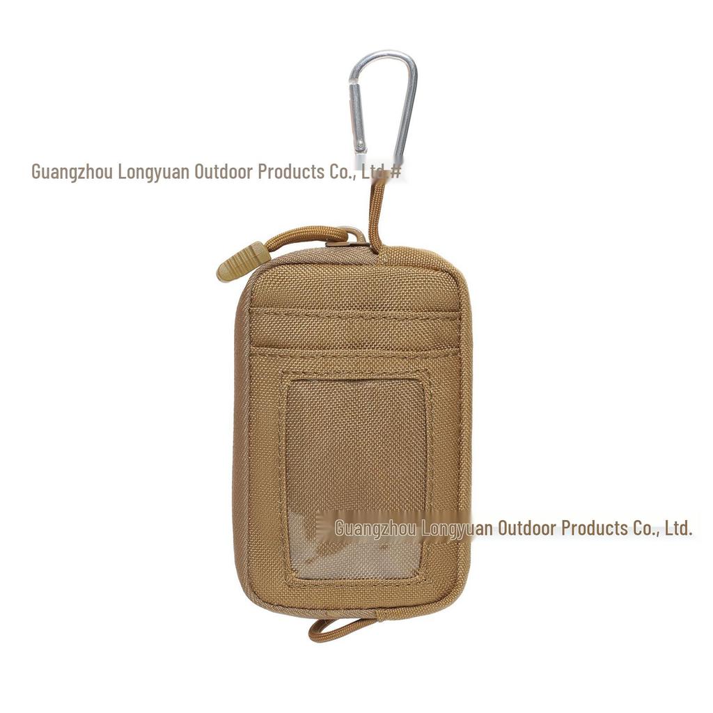 Tactical EDC Waist Bag: Multi-Functional Card Holder & Coin Pouch for Outdoor Travel