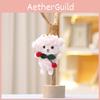 Plush Adorable Toy Cherry Lamb Doll Cute Stuffed Animal Keychain Bag Pendant