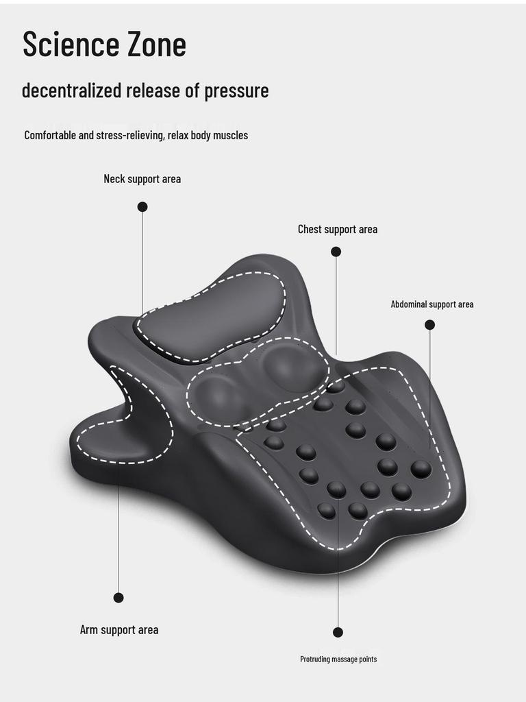 Multi-functional Memory Foam Nap Pillow for Bed: Lumbar and Leg Cushion with Phone Support
