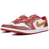 Jordan Air Jordan 1 Low top Vintage Basketball Shoes Unisex Red White Gold CZ0790-161(Team679-)