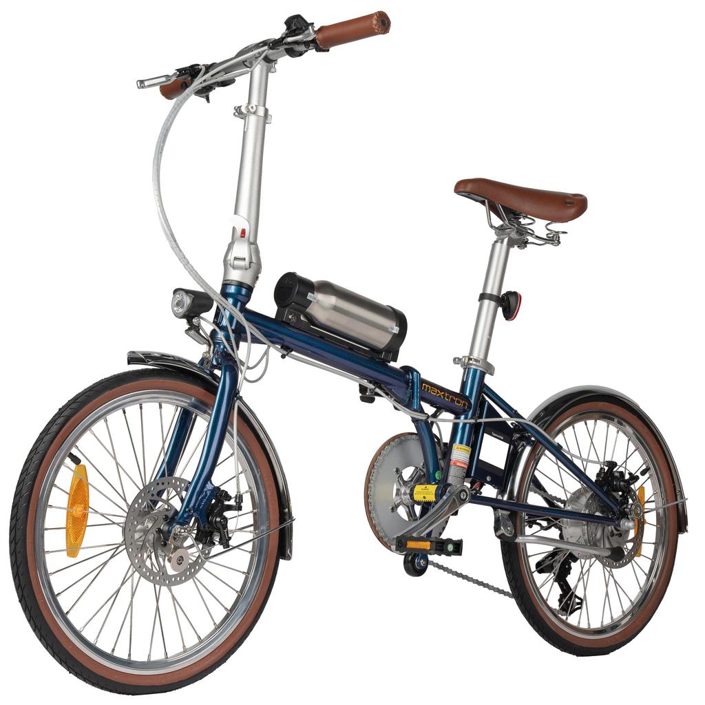 Maxtron Smart20 Leichtes Elektrofahrrad – 250W Motor, 36V 5,2Ah Akku