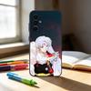 A-Anime I-INUYASHA C-Cute  Phone Case For Samsung S25,S24,S21,S22,S23,S30,Ultra,S20,Plus,Fe,Note,10,9,5G Black Cover
