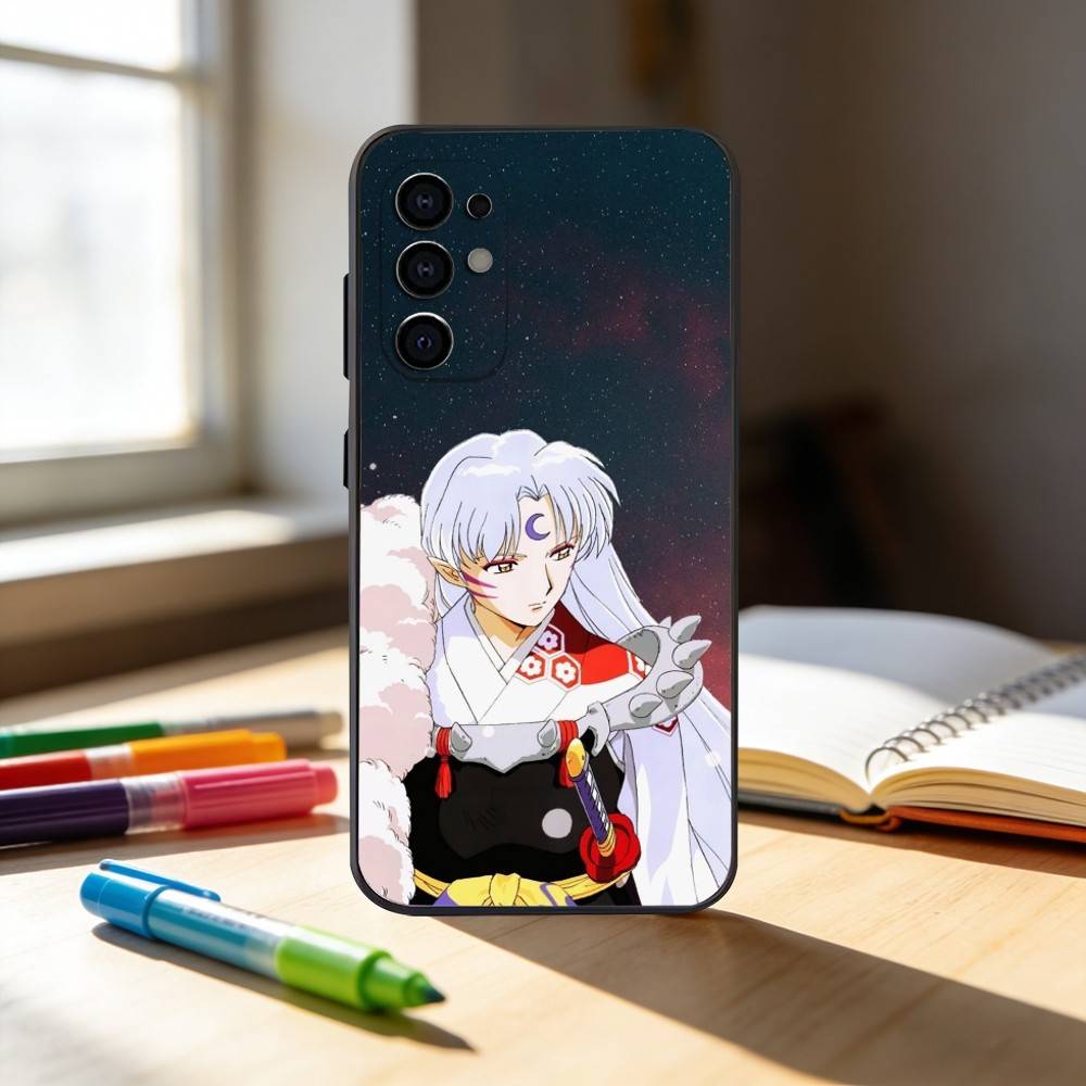 A-Anime I-INUYASHA C-Cute  Phone Case For Samsung S25,S24,S21,S22,S23,S30,Ultra,S20,Plus,Fe,Note,10,9,5G Black Cover