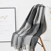 Warm Wool Scarf for Women Winter Plaid Design Soft Wear Open Scarves Female High Quality