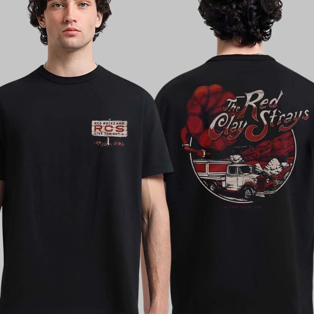 

The Red Clay Strays Red Rocks Amphitheatre 2025 T Shirt Full Size S-5XL Unisex T-Shirt XXL