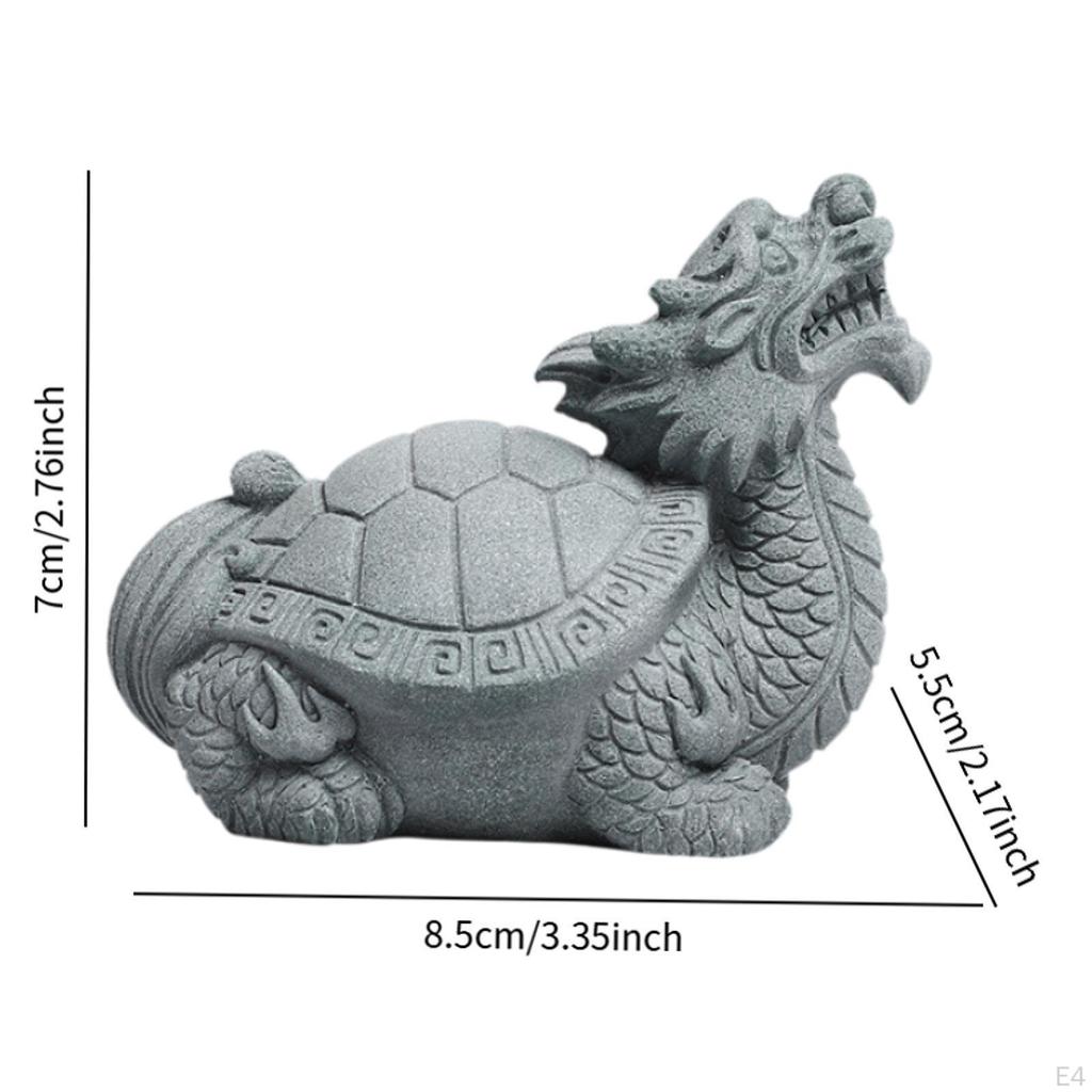 Dragon Turtle Tea Pet Desktop Ornaments Micro Landscape Birthday Gift Fish Tank Landscaping