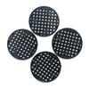 100Pcs Plant Pots Hole Mesh Pads Garden Flower Pots Mesh Mat Bonsais Bottom Grids Pads Round Drainage Mesh for Plant Pots
