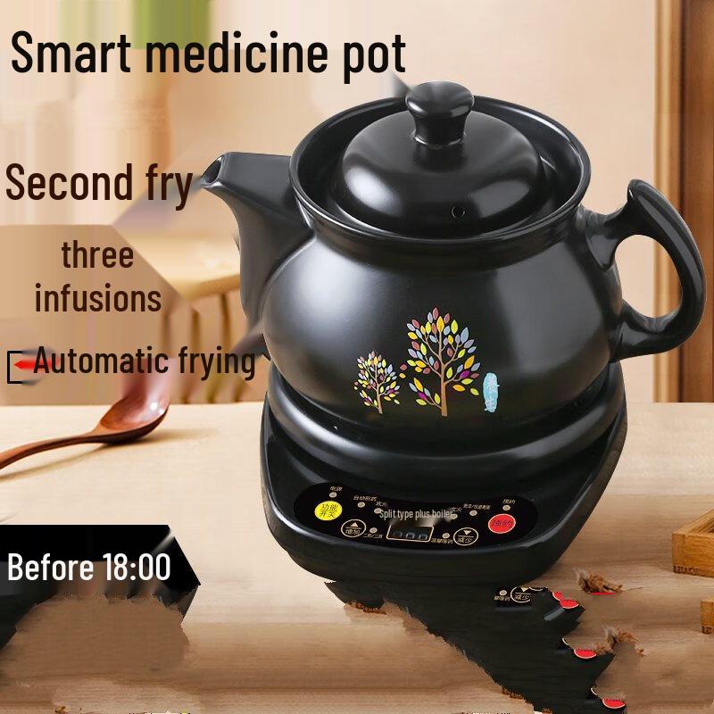ZISIZ Electric Herbal Medicine Decocting Pot 4.5L