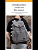 Retro Canvas Backpack: Lightweight, Large Capacity Travel Bag for Men, Perfect for College Students and Fashion Enthusiasts