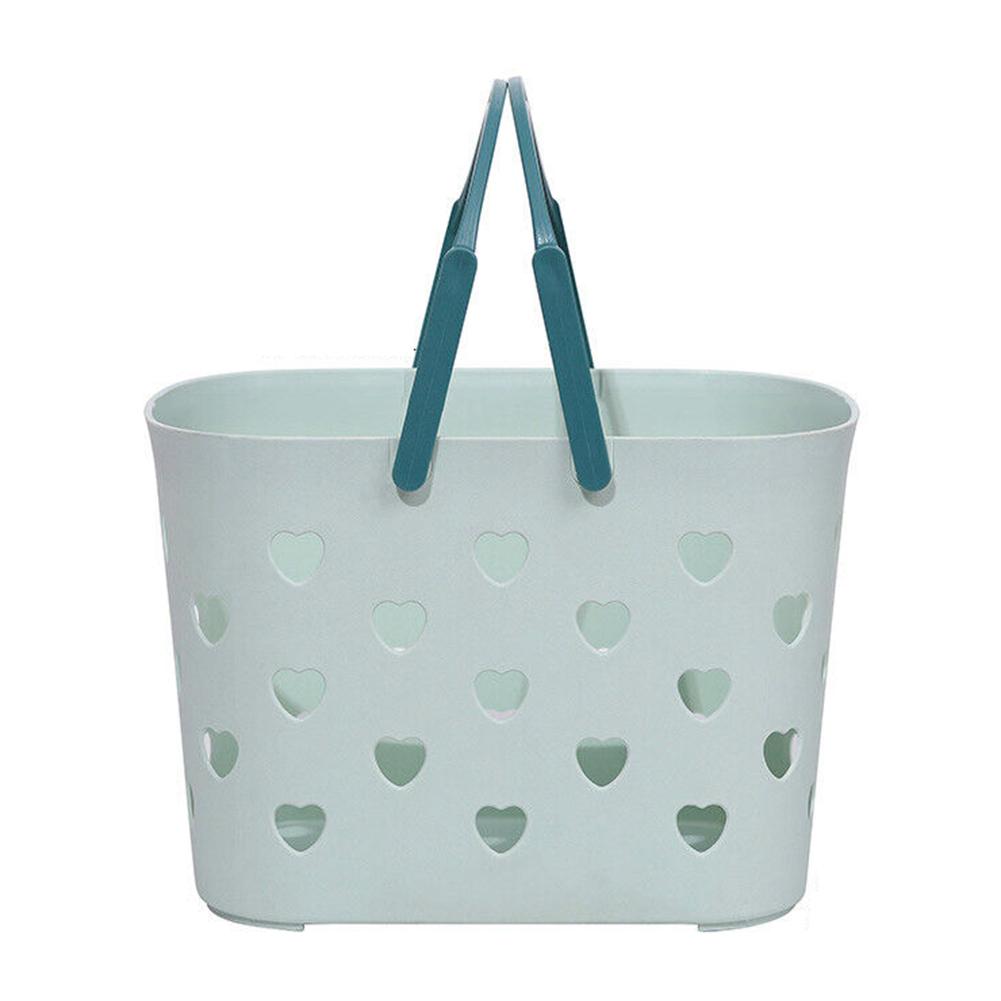 1 Stück Kunststoff Duschkorb Korb Badezimmer Organizer Mit Griff Hohl Ausgestanzter Korb Badezimmer Toilettenartikel Aufbewahrungskorb