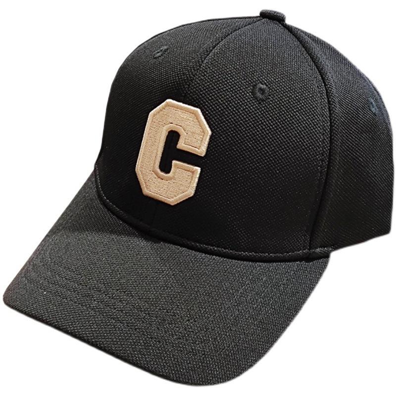 Letter Baseball Hat for Women In Spring and Autumn Fashion Versatile Casual Japanese Sun Protection Baseball Cap Trendy