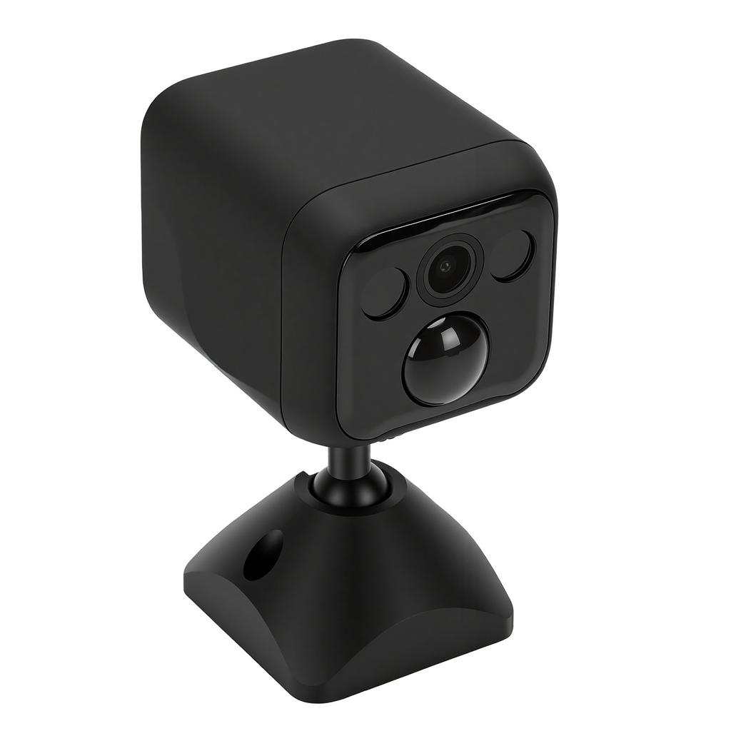 Indoor Security Camera 1080P FHD 130 degrees Wide Angle Rotating 90 Day Standby WiFi Wireless Security Camera with APP