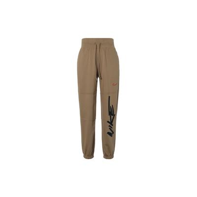 Nike X Futura Paryska Seria Olimpijska SS24 Logo Marki Moda Luźne Oddychające Sznurowane Spodnie Casual z Średnim Stanem Unisex spodnie Brązowy FZ0255-224