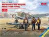 ICM RAF Bomber Torpedo Bomber Pilots Plastic Model Kit 48090 1/48 & 1939-1945