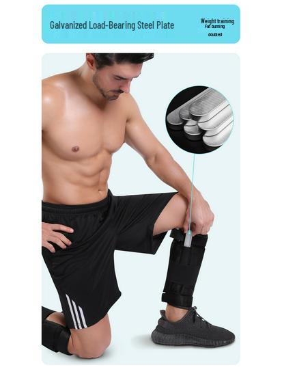 Adjustable Sand Leg Weights for Fitness and Muscle Building - Ideal for Running, Calf Training, and Indoor Workouts.