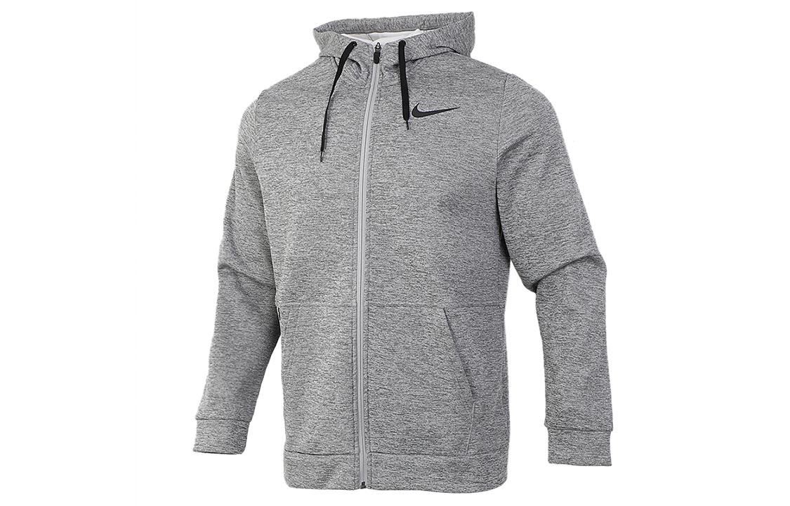 Nike Therma Jackets Men s Gray Hooded Moderate Other CU6232-063 M