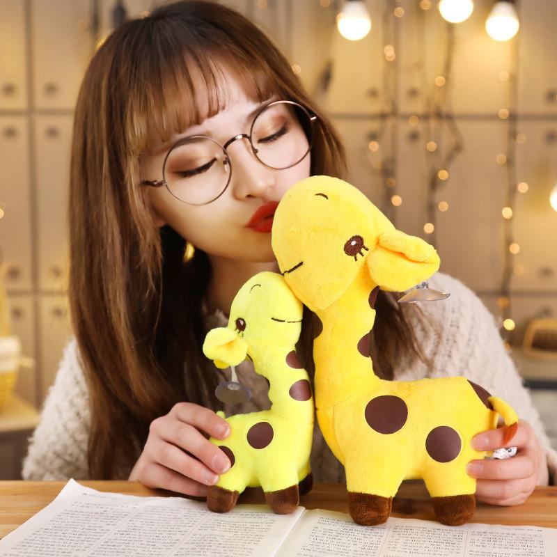 Adorable Colorful Giraffe Plush Toy Large Stuffed Animal Doll Wedding Throw Machine Grab Doll