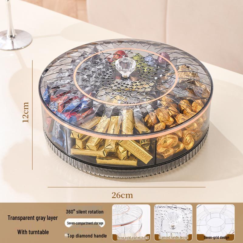 2024 Mehrzweck-Obst- und Snackschale für Wohnzimmer-Couchtisch